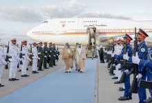 صورة ملك البحرين يصل إلى الدولة للمشاركة في أعمال «COP28»