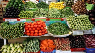 صورة أسعار الخضروات والفاكهة في سوق العبور الجمعة