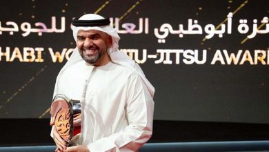 صورة منح حسين الجسمي لقب سفير رياضة الإنجازات وتكريمه بـ”جائزة أبوظبي العالمية للجوجيتسو 2023″
