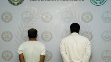 صورة القبض على شخصين بمنطقة المدينة المنورة لترويجهما «الإمفيتامين»  أخبار السعودية