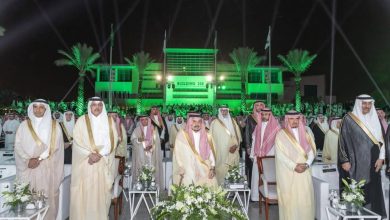 صورة أمير الرياض يرعى حفل تخريج 555 من طلبة جامعة الأمير سلطان  أخبار السعودية