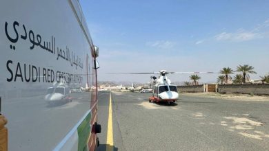 صورة «الإسعاف الجوي» ينقل حالة خطرة تعرضت لدهس في الحسينية  أخبار السعودية
