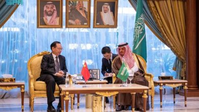 صورة نائب وزير الداخلية يستقبل وزير الأمن العام رئيس الهيئة الوطنية للهجرة الصيني  أخبار السعودية