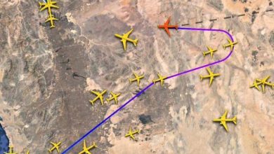 صورة طائرة سعودية تغير مسارها من جدة إلى الرياض لإنقاذ امرأة يمنية  أخبار السعودية