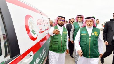 صورة «الربيعة» يقف على آليات دخول المساعدات السعودية لإغاثة الشعب الفلسطيني  أخبار السعودية