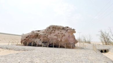 صورة نزع ملكية «صخرة عنترة» و«بئر أم القرون»  أخبار السعودية