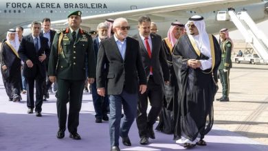 صورة رئيس البرازيل يصل الرياض  أخبار السعودية