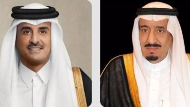 صورة القيادة القطرية تهنئ خادم الحرمين بمناسبة فوز المملكة باستضافة معرض «إكسبو 2030»  أخبار السعودية
