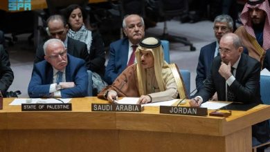 صورة وزير الخارجية يشارك في جلسة مجلس الأمن بشأن الوضع في الشرق الأوسط  أخبار السعودية