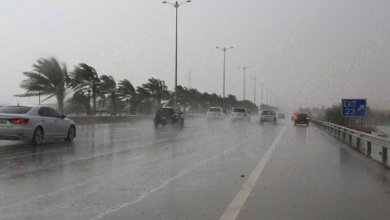 صورة أمطار رعدية ورياح نشطة.. حالة الطقس المتوقعة اليوم في المملكة