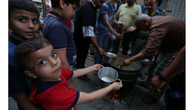 صورة المجاعة في قطاع غزة سياسة إسرائيلية لاستكمال الإبادة الجماعية