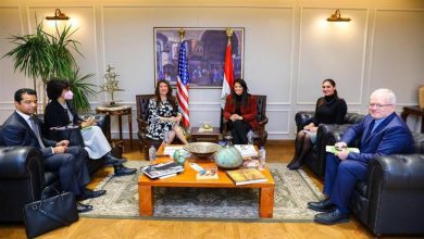 صورة المشاط تبحث تعزيز العلاقات الاقتصادية مع السفيرة الأمريكية الجديدة بمصر