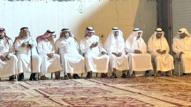 صورة آل القاضي يتلقون التعازي في فقيدتهم  أخبار السعودية