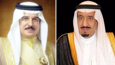 صورة خادم الحرمين لملك البحرين: نسعى لتعزيز وتنمية العلاقات الأخوية في المجالات كافة  أخبار السعودية