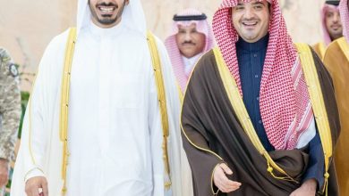 صورة وزير الداخلية القطري يصل الرياض  أخبار السعودية