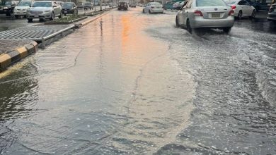 صورة أمطار غزيرة على العاصمة المقدسة  أخبار السعودية
