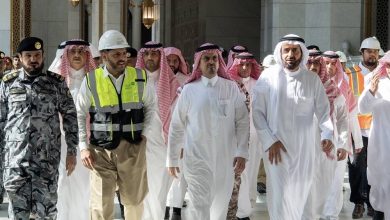 صورة نائب أمير مكة يستهل مهمات عمله بزيارة ميدانية للمسجد الحرام  أخبار السعودية