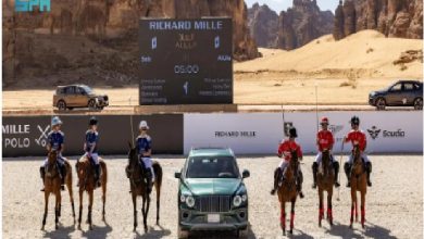 صورة اليوم .. فريق السعودية يواجه «ريتشارد ميل» في نهائي العلا لبولو الصحراء
