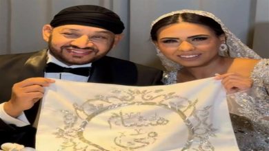 صورة فيديو.. عصام كاريكا يحتفل بزفاف ابنته و أحمد عصام يشعل الحفل