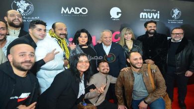 صورة بالصور.. إسعاد يونس مع عنبة ومحمد ثروت بالعرض الخاص لفيلم “عصابة عظيمة”
