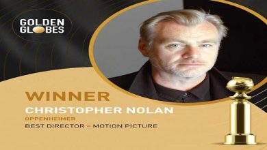 صورة كريستوفر نولان أفضل مخرج عن “أوبنهايمر” في حفل توزيع جوائز جولدن جلوب 2024