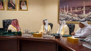 صورة سعود بن مشعل يستقبل الرئيس التنفيذي للهيئة الملكية لمكة المكرمة والمشاعر المُقدسة  أخبار السعودية