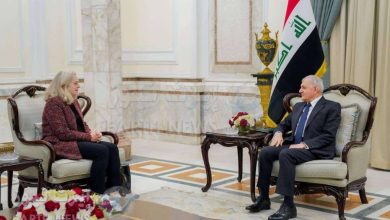 صورة الرئيس العراقي يطالب بوضع برنامج محدد للقوات الأمريكية  أخبار السعودية