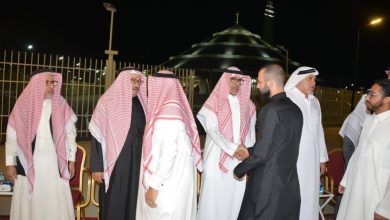 صورة آل أبوالجدايل والنهدي يتلقون التعازي في سلمى  أخبار السعودية