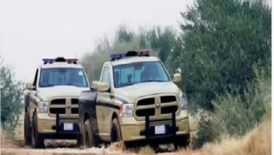 صورة «الأمن البيئي» تضبط (3) مخالفين لارتكابهم مخالفة قطع مسيجات بمنطقة الحدود الشمالية