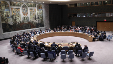صورة مجلس الامن : “فيتو” أميركي يمنع فلسطين من الحصول على العضوية الكاملة في الأمم المتحدة