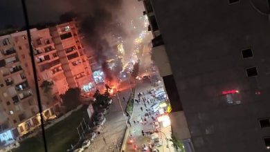صورة فيديو: 4 شهداء في انفجار استهدف مكتباً لحماس في ضاحية بيروت الجنوبية