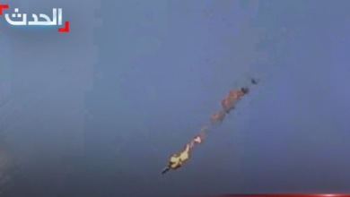 صورة سقوط طائرة حربية للجيش السوداني شرق النيل  (فيديو)