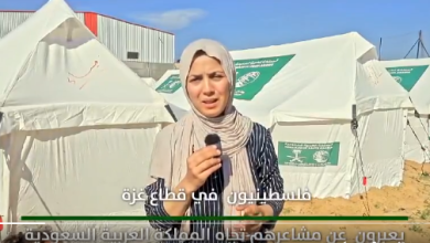 صورة مستفيدون من غزة يشكرون المملكة على المساعدات الإغاثية التي خففت من معاناتهم (فيديو)