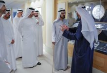 صورة محمد بن راشد يشهد احتفالية ” الإمارات دبي الوطني” بمرور 60 عاماً على تأسيسه