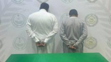 صورة الحدود الشمالية: القبض على شخصين لترويجهما مادة الإمفيتامين المخدر  أخبار السعودية