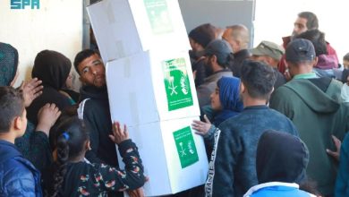 صورة «سلمان للإغاثة»: توزيع مساعدات إنسانية في غزة وتنفيذ 59 مهمة إسعافية في لبنان خلال أسبوع  أخبار السعودية