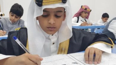 صورة قاعات اختبار مدارس جدة تتزين بأزياء الطلاب التراثية  أخبار السعودية