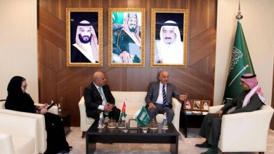 صورة وزير الإعلام يبحث مع المبيضين أوجه التعاون في مختلف المجالات الإعلامية  أخبار السعودية