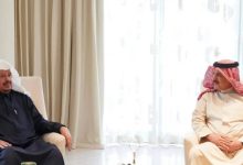 صورة آل الشيخ ورئيس مجلس النواب البحريني يبحثان العلاقات البرلمانية بين البلدين  أخبار السعودية