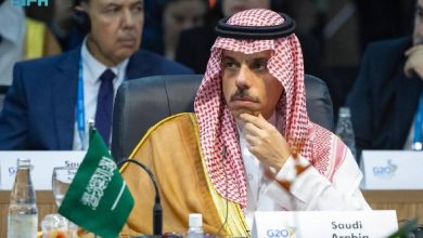 صورة وزير الخارجية يشارك في الجلسة الأولى لاجتماع وزراء خارجية دول G20  أخبار السعودية