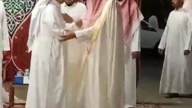 صورة الأمير مشعل بن ماجد يعزي الرابغي في وفاة زوجته  أخبار السعودية