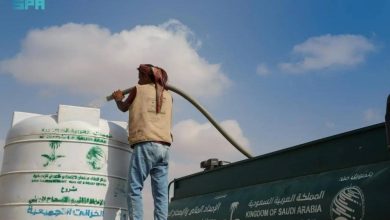 صورة «سلمان للإغاثة» يضخ أكثر من 39 مليون لتر ضمن مشروع الإمداد المائي بحجة وصعدة  أخبار السعودية