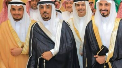 صورة أسرتا أبوعبيد وبافيل يحتفلون بزواج أحمد  أخبار السعودية