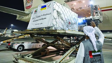 صورة الإمارات تُرسل 50 طناً مساعدات غذائية إلى أوكرانيا