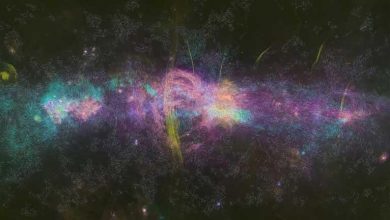 صورة صورة.. خريطة مذهلة لمركز درب التبانة تكشف سر المحرك الكوني