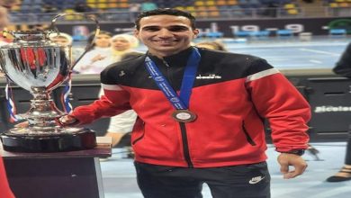 صورة يحيى موسى: نعد جماهير الاتحاد بتحقيق ميدالية بكأس مصر لكرة السلة