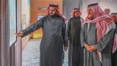 صورة أمير حائل يزور الفعاليات المصاحبة لجادة الإبل  أخبار السعودية