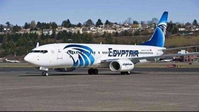 صورة طائرة مصرية تغيّر مسار رحلتها رقم MS985 وعلى متنها 309 ركاب لإنقاذ حياة راكبة  أخبار السعودية