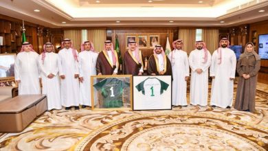 صورة أمير جازان يلتقي رئيس اتحاد القدم  أخبار السعودية