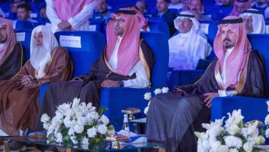 صورة سلمان بن سلطان يرعى الحفل الختامي لأعمال المسابقة الدولية لكتابة المصحف الشريف  أخبار السعودية